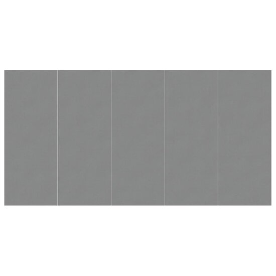 Zwembadgrondzeil 550x280 cm polyester geotextiel lichtgrijs