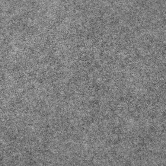Zwembadgrondzeil &Oslash;500 cm polyester geotextiel lichtgrijs