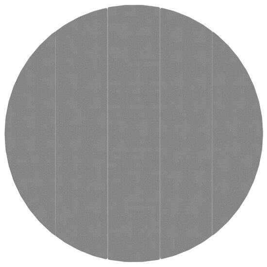 Zwembadgrondzeil &Oslash;550 Cm Polyester Geotextiel Lichtgrijs &Oslash; 550 cm (2 mm)