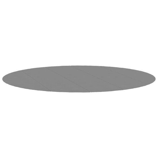 Zwembadgrondzeil &Oslash;550 Cm Polyester Geotextiel Lichtgrijs &Oslash; 550 cm (2 mm)
