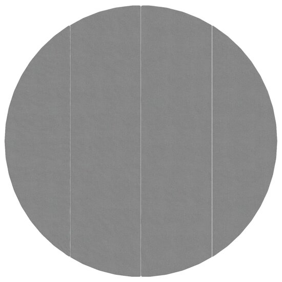 Zwembadgrondzeil &Oslash;500 Cm Polyester Geotextiel Lichtgrijs &Oslash; 500 cm (2 mm)