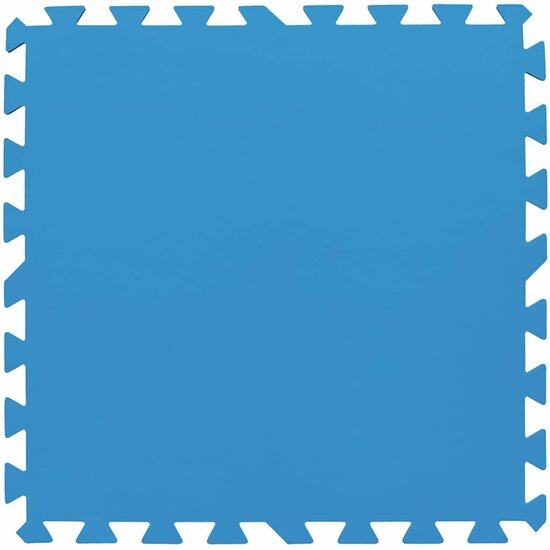 Zwembadbodembeschermers 8 st blauw 58220