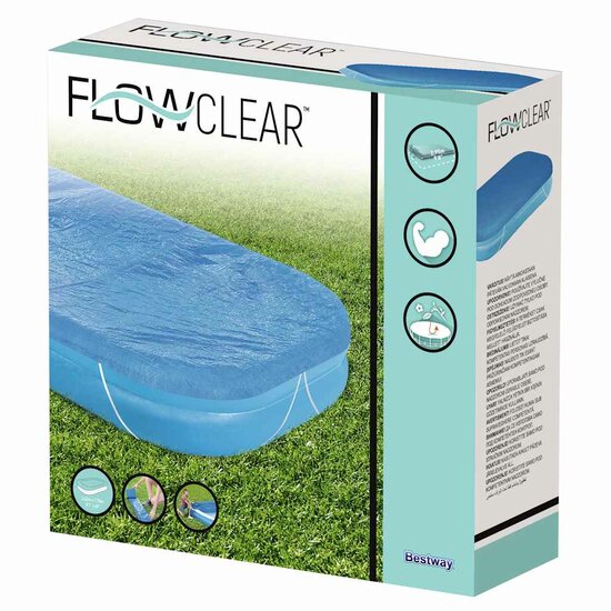 Flowclear Zwembadhoes 262x175x51 cm