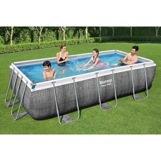Zwembadset Power Steel 404x201x100 cm