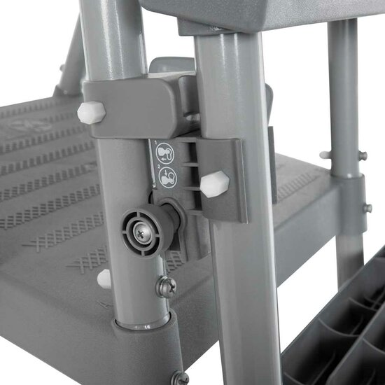 Power Steel Zwembadset rechthoekig 412x201x122 cm