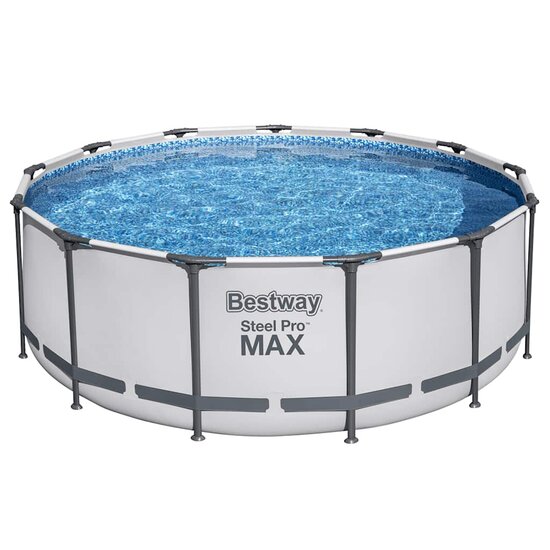 Steel Pro MAX Zwembadset rond 396x122 cm