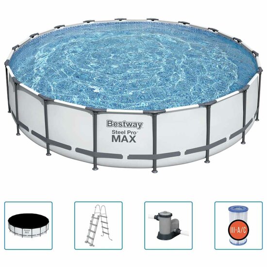 Steel Pro MAX Zwembadset 549x122 cm