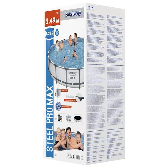 Steel Pro MAX Zwembadset 549x122 cm