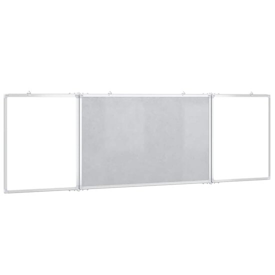 Whiteboard Magnetisch Inklapbaar 160X60X1,7 Cm Aluminium 160 x 60 x 1.7 cm