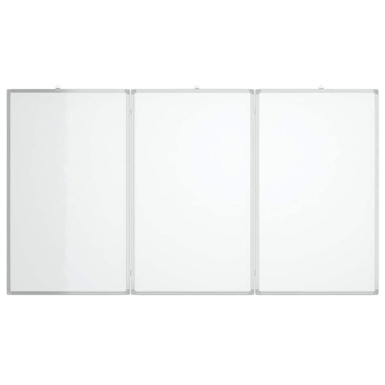Whiteboard Magnetisch Inklapbaar 180X100X1,7 Cm Aluminium 180 x 100 x 1.7 cm