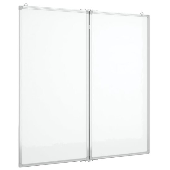 Whiteboard Magnetisch Inklapbaar 100X100X1,7 Cm Aluminium 100 x 100 x 1.7 cm