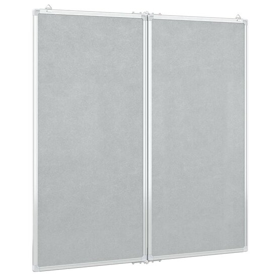 Whiteboard Magnetisch Inklapbaar 100X100X1,7 Cm Aluminium 100 x 100 x 1.7 cm