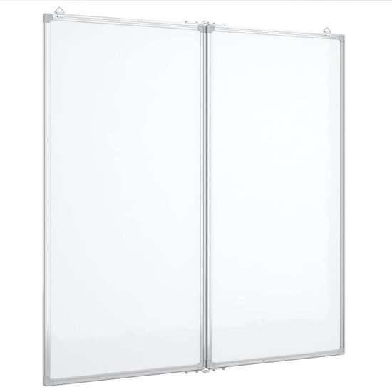 Whiteboard Magnetisch Inklapbaar 80X80X1,7 Cm Aluminium 80 x 80 x 1.7 cm