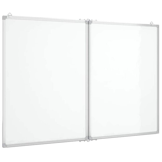 Whiteboard Magnetisch Inklapbaar 100X80X1,7 Cm Aluminium 100 x 80 x 1.7 cm