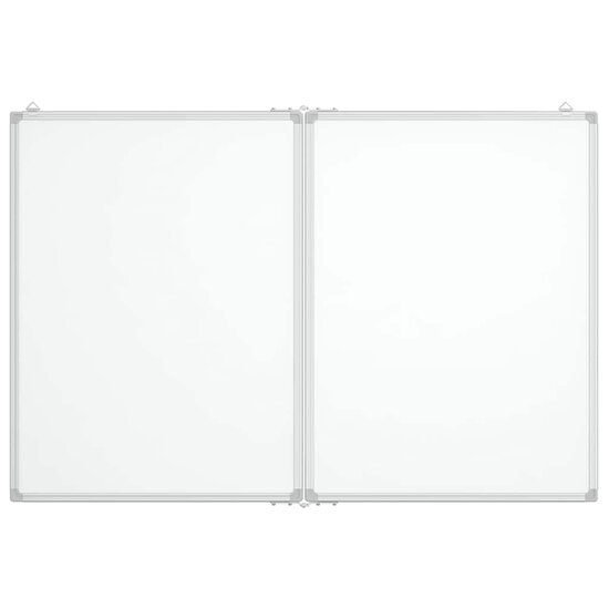 Whiteboard Magnetisch Inklapbaar 100X80X1,7 Cm Aluminium 100 x 80 x 1.7 cm