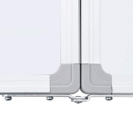 Whiteboard Magnetisch Inklapbaar 100X80X1,7 Cm Aluminium 100 x 80 x 1.7 cm