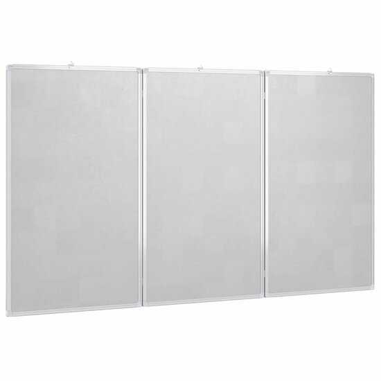 Whiteboard Magnetisch Inklapbaar 120X80X1,7 Cm Aluminium 120 x 80 x 1.7 cm