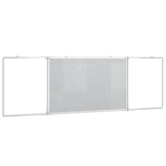 Whiteboard Magnetisch Inklapbaar 160X50X1,7 Cm Aluminium 160 x 50 x 1.7 cm
