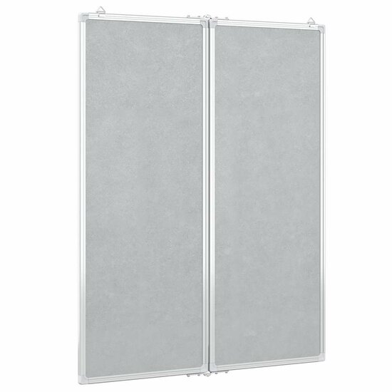 Whiteboard Magnetisch Inklapbaar 80X100X1,7 Cm Aluminium 80 x 100 x 1.7 cm