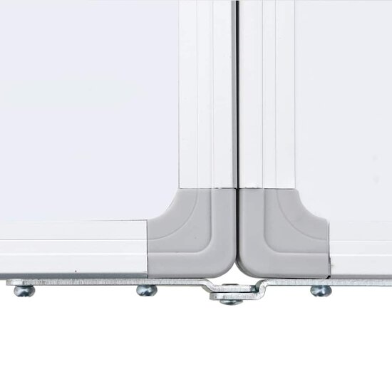 Whiteboard Magnetisch Inklapbaar 200X60X1,7 Cm Aluminium 200 x 60 x 1.7 cm