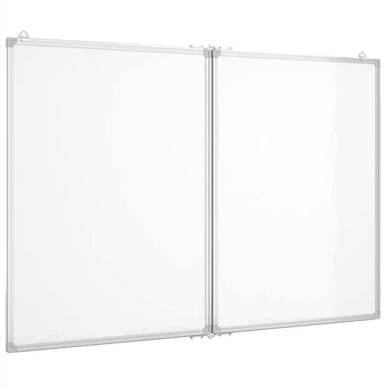Whiteboard Magnetisch Inklapbaar 120X100X1,7 Cm Aluminium 120 x 100 x 1.7 cm
