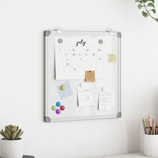 Whiteboard Magnetisch 60X60X1,7 Cm Aluminium 60 x 60 x 1.7 cm