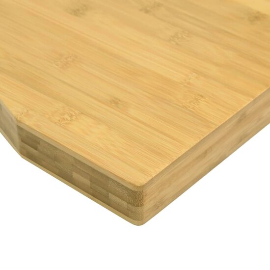 Bureaublad Bamboe 100 x 60 x 4 cm