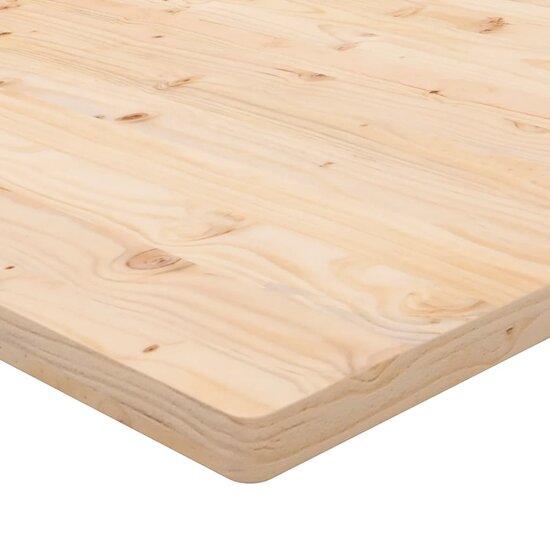 Bureaublad 110X55X2,5 Cm Massief Grenenhout 110 x 55 x 2.5 cm Naturel