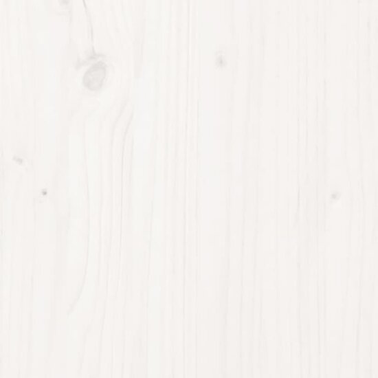 Bureaublad 80x40x2,5 cm massief grenenhout wit