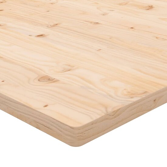 Bureaublad 110X60X2,5 Cm Massief Grenenhout 110 x 60 x 2.5 cm Naturel