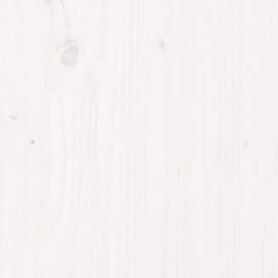Bureaublad 110x60x2,5 cm massief grenenhout wit