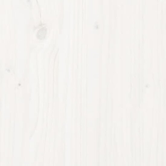 Bureaublad 100X60X2,5 Cm Massief Grenenhout 100 x 60 x 2.5 cm Wit