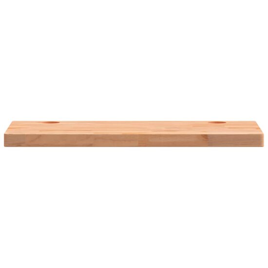 Bureaublad Massief Beukenhout 100 x 50 x 4 cm Bruin