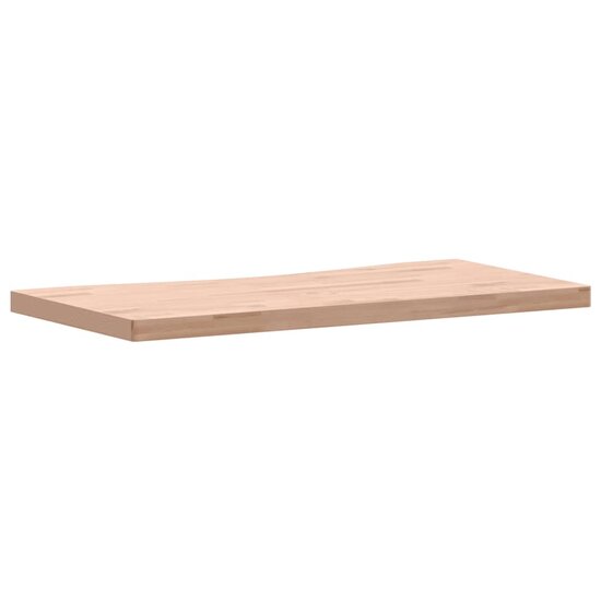 Bureaublad 100x(45-50)x4 cm massief beukenhout