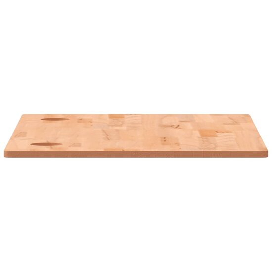 Bureaublad 100X60X1,5 Cm Massief Beukenhout 100 x 60 x 1.5 cm Bruin