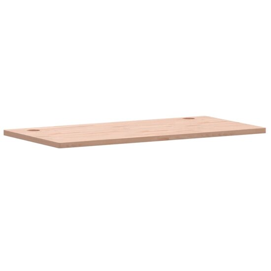 Bureaublad 110X55X2,5 Cm Massief Beukenhout 110 x 55 x 2.5 cm Naturel