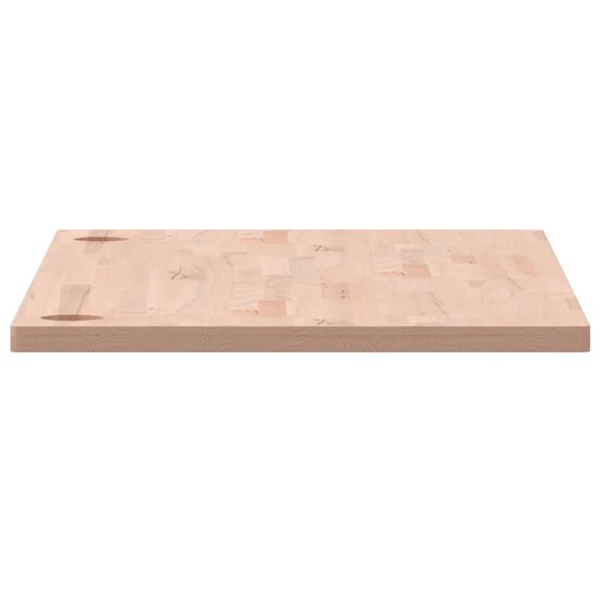 Bureaublad 110X55X2,5 Cm Massief Beukenhout 110 x 55 x 2.5 cm Naturel