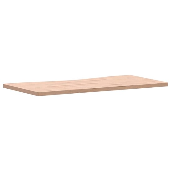 Bureaublad 100X(45-50)X2,5 Cm Massief Beukenhout 100 x (45-50) x 2.5 cm Naturel