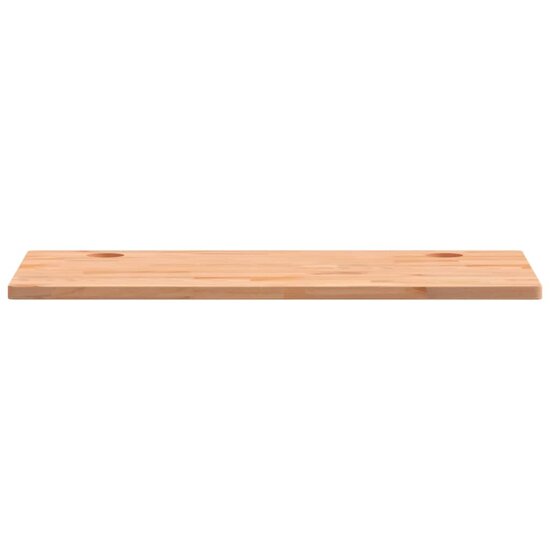 Bureaublad 110X60X2,5 Cm Massief Beukenhout 110 x 60 x 2.5 cm Bruin