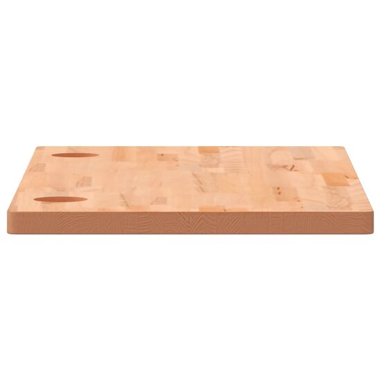 Bureaublad 110X55X2,5 Cm Massief Beukenhout 110 x 55 x 2.5 cm Bruin