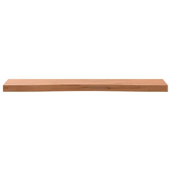 Bureaublad 100x(45-50)x4 cm massief beukenhout
