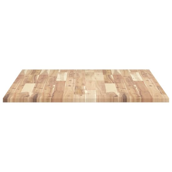 Bureaublad 100x80x2 cm onbehandeld massief acaciahout