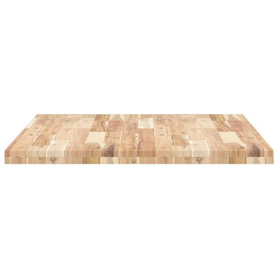 Bureaublad Onbehandeld Massief Acaciahout 100 x 80 x 4 cm Naturel
