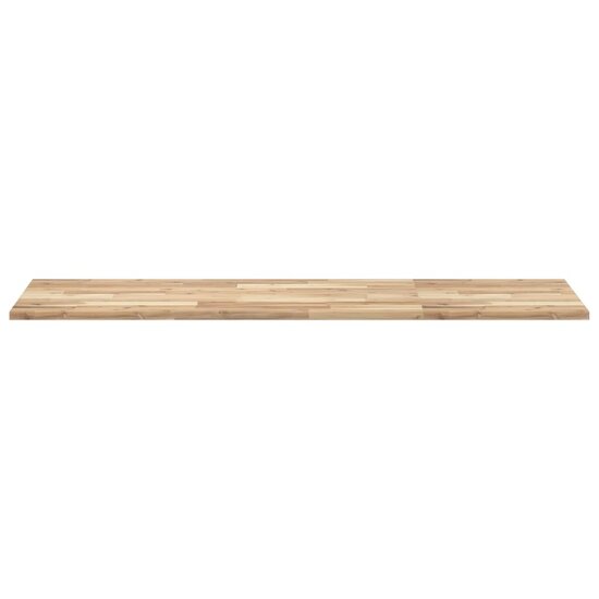 Bureaublad Onbehandeld Massief Acaciahout 120 x 50 x 2 cm Naturel