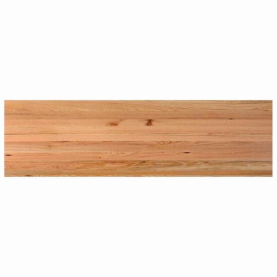 Bureaublad Rechthoekig Massief Eikenhout Lichtbruin 280 x 80 x 4 cm