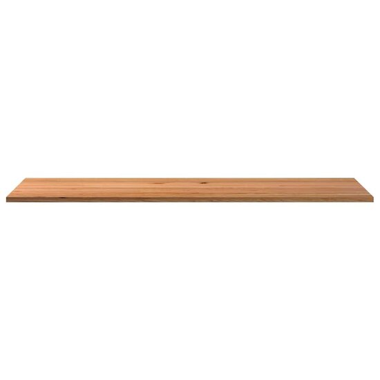 Bureaublad Rechthoekig Massief Eikenhout Lichtbruin 280 x 80 x 4 cm