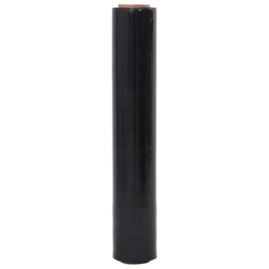 Stretchfilm 23 &Mu;m 6 50 cm x 300 m Zwart