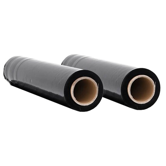 Stretchfilm 23 &Mu;m 50 cm x 150 m Zwart