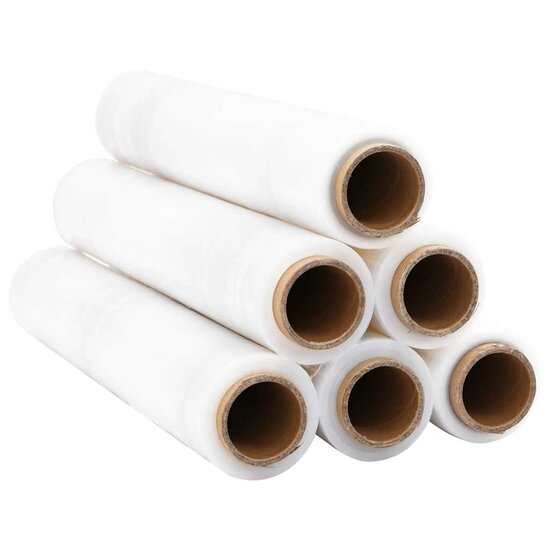 Stretchfilm Transparant 30 &Mu;m 6 50 cm x 300 m Doorzichtig