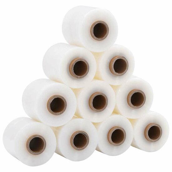 Stretchfolies 10 st Transparant 23 &micro;m 10 cm x 300 m